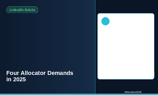 The Four Allocator Demands Defining Hedge Fund Capital in 20