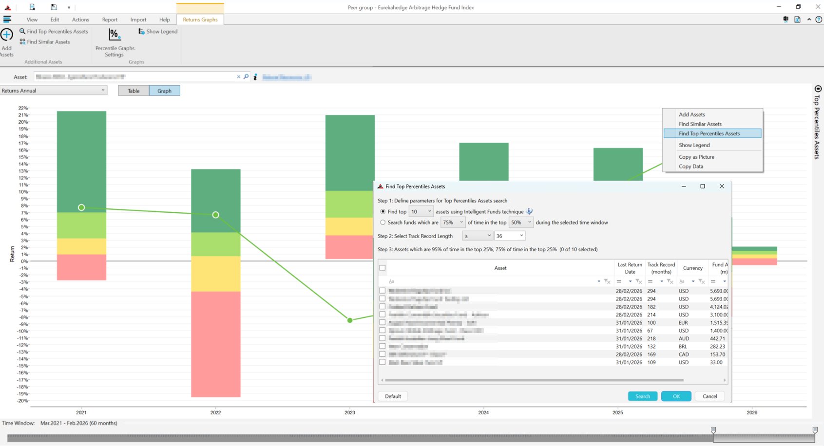 Benchmark Every Holding Against Its Peer Universe
