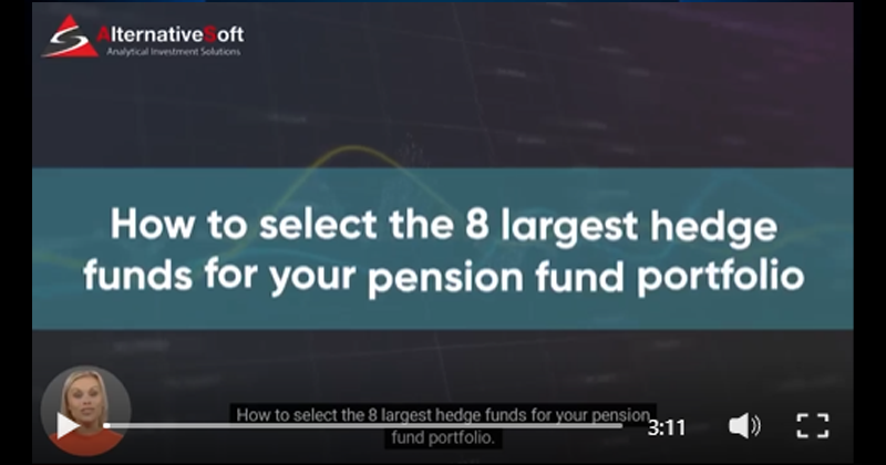 How to select the 8 largest hedge funds for your pension fund portfolio