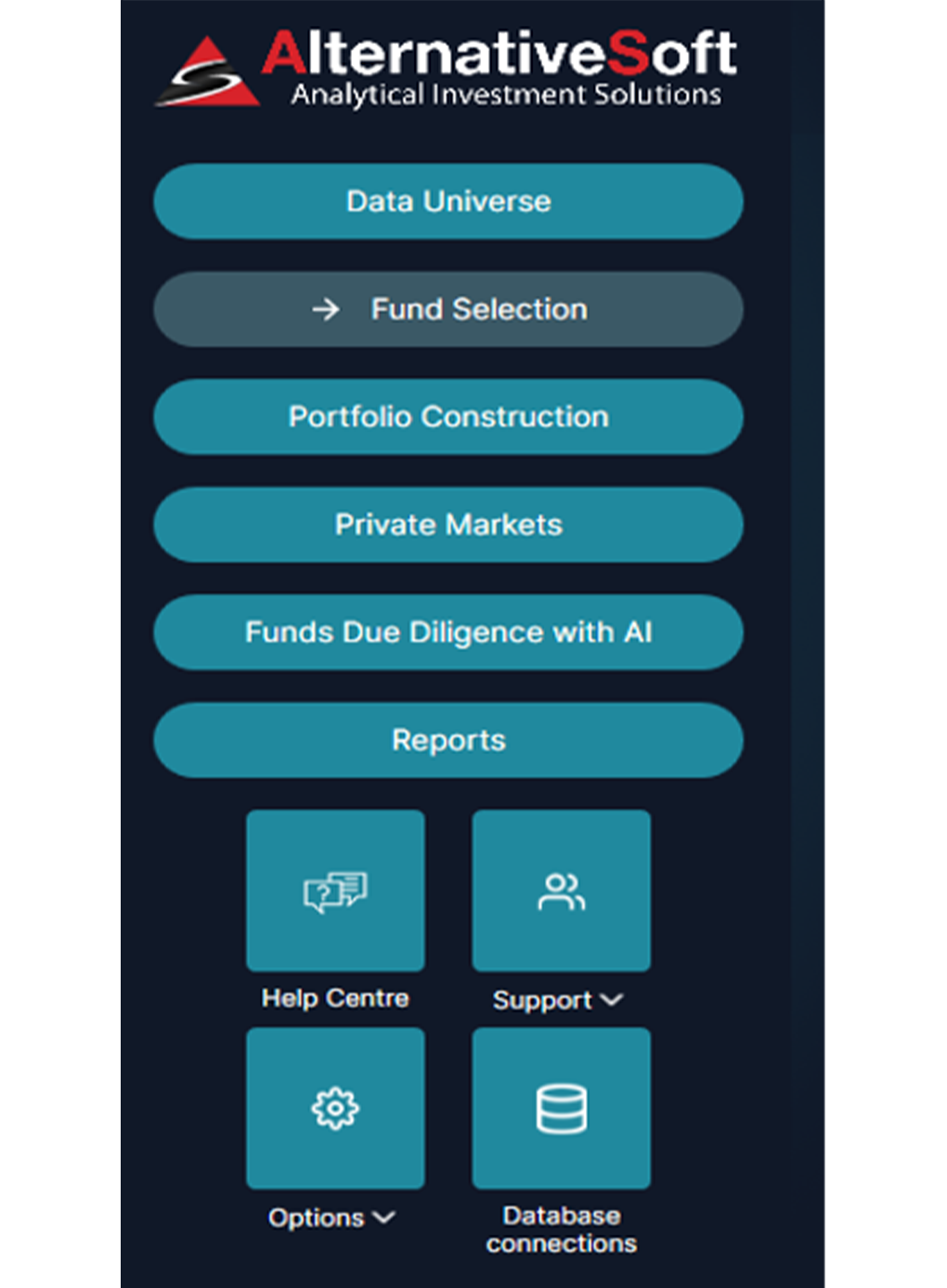 AlternativeSoft Desktop Software Menu